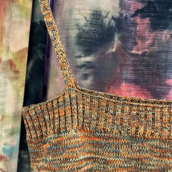 NWOT Space Dye Crop Top - Another Girl - Picture 3 of 4